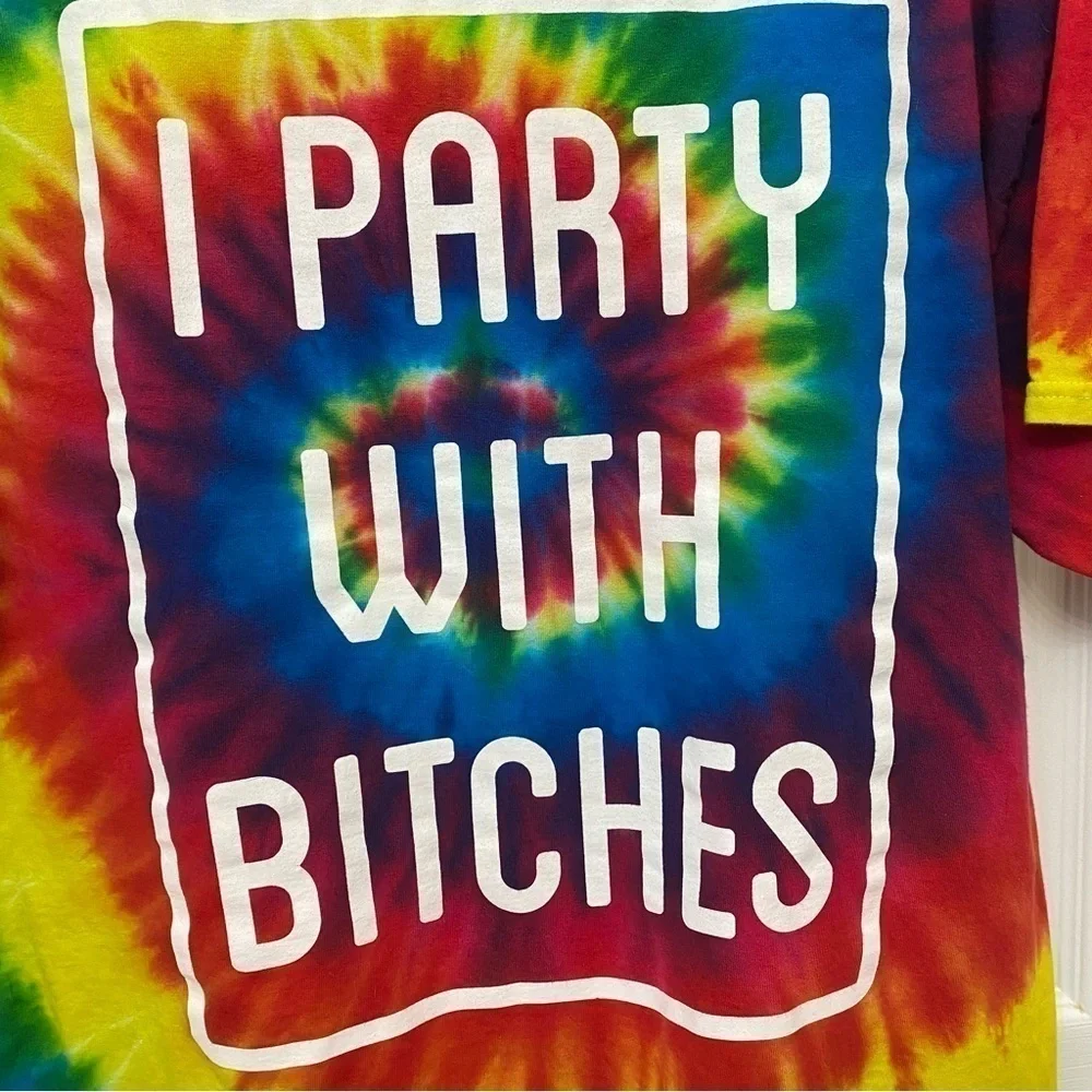 Tie Dye Graphic Tee | Spencer’s XL - Picture 5 of 8